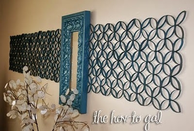 Make Your Own Heart Wall Decoration From Toilet Paper Tubes