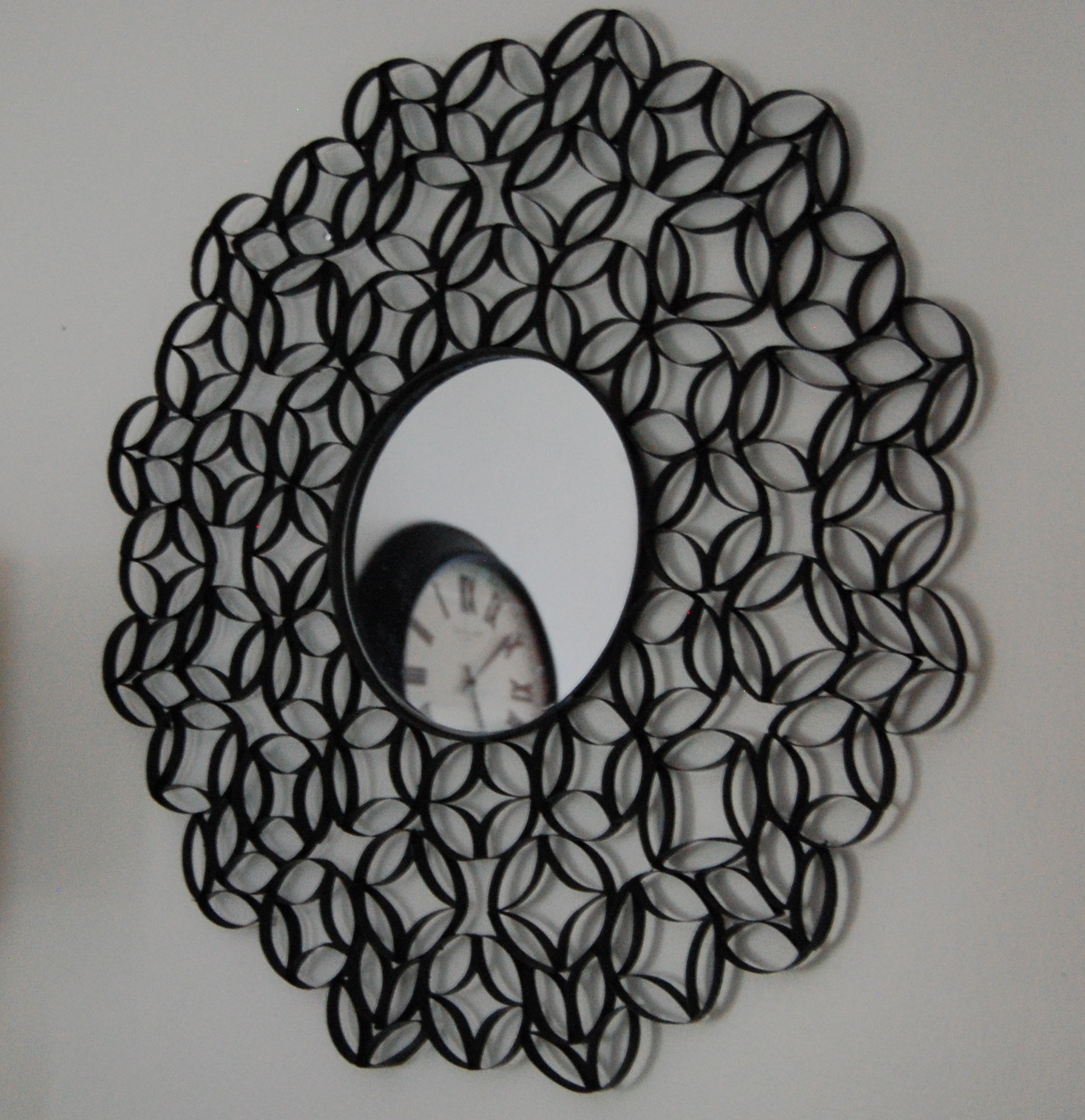 Toilet Paper Roll Mirror & Wall Art