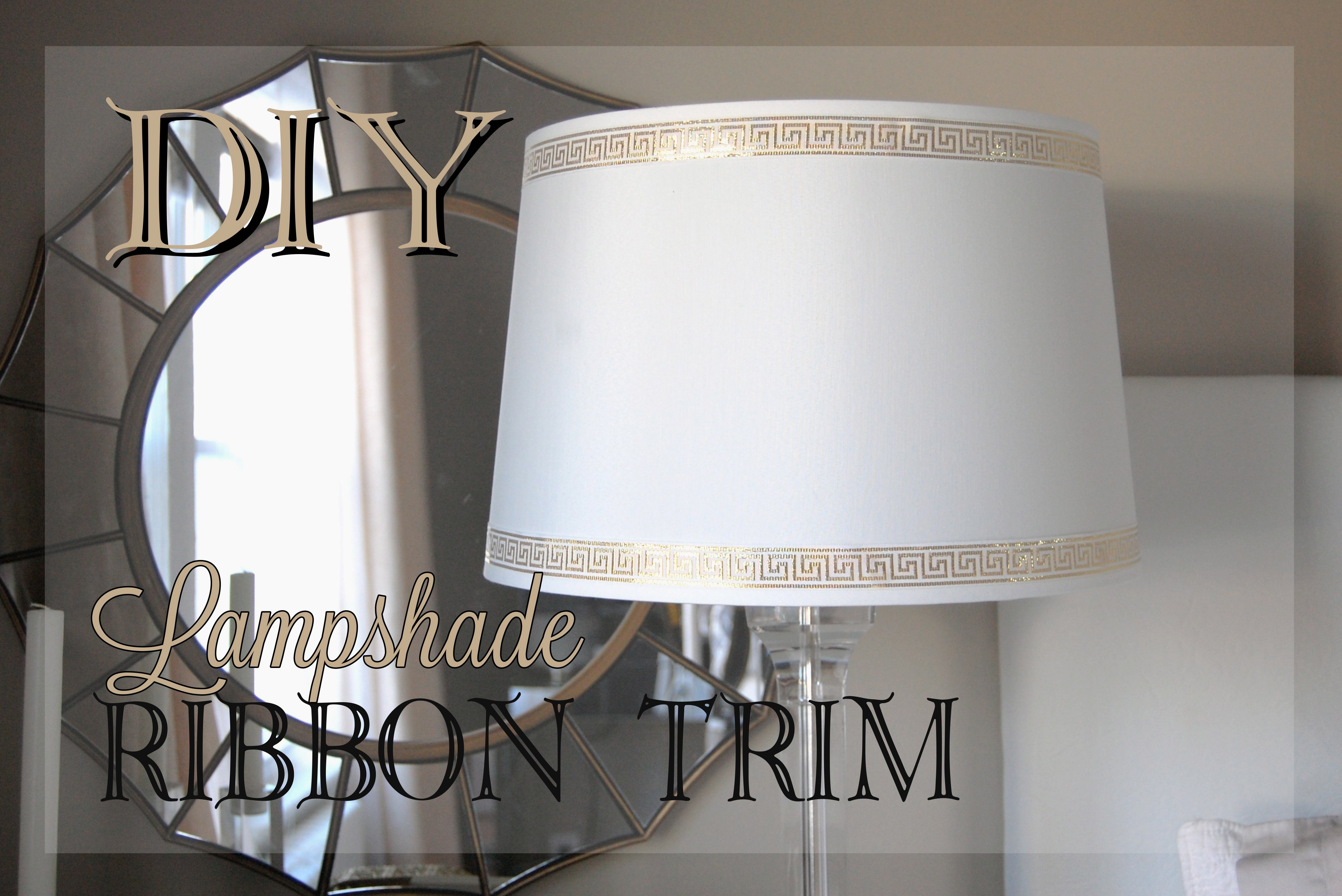 DIY Lampshade Trim