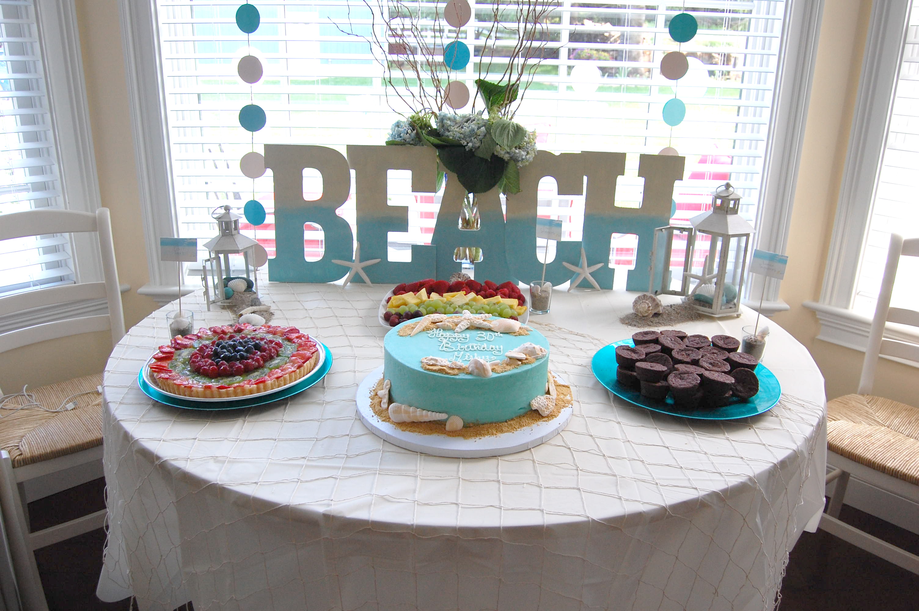 30th birthday home party ideas.