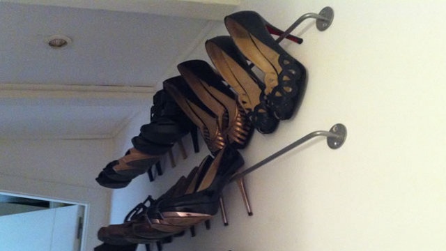 How to Build a High Heel Shoe Rack