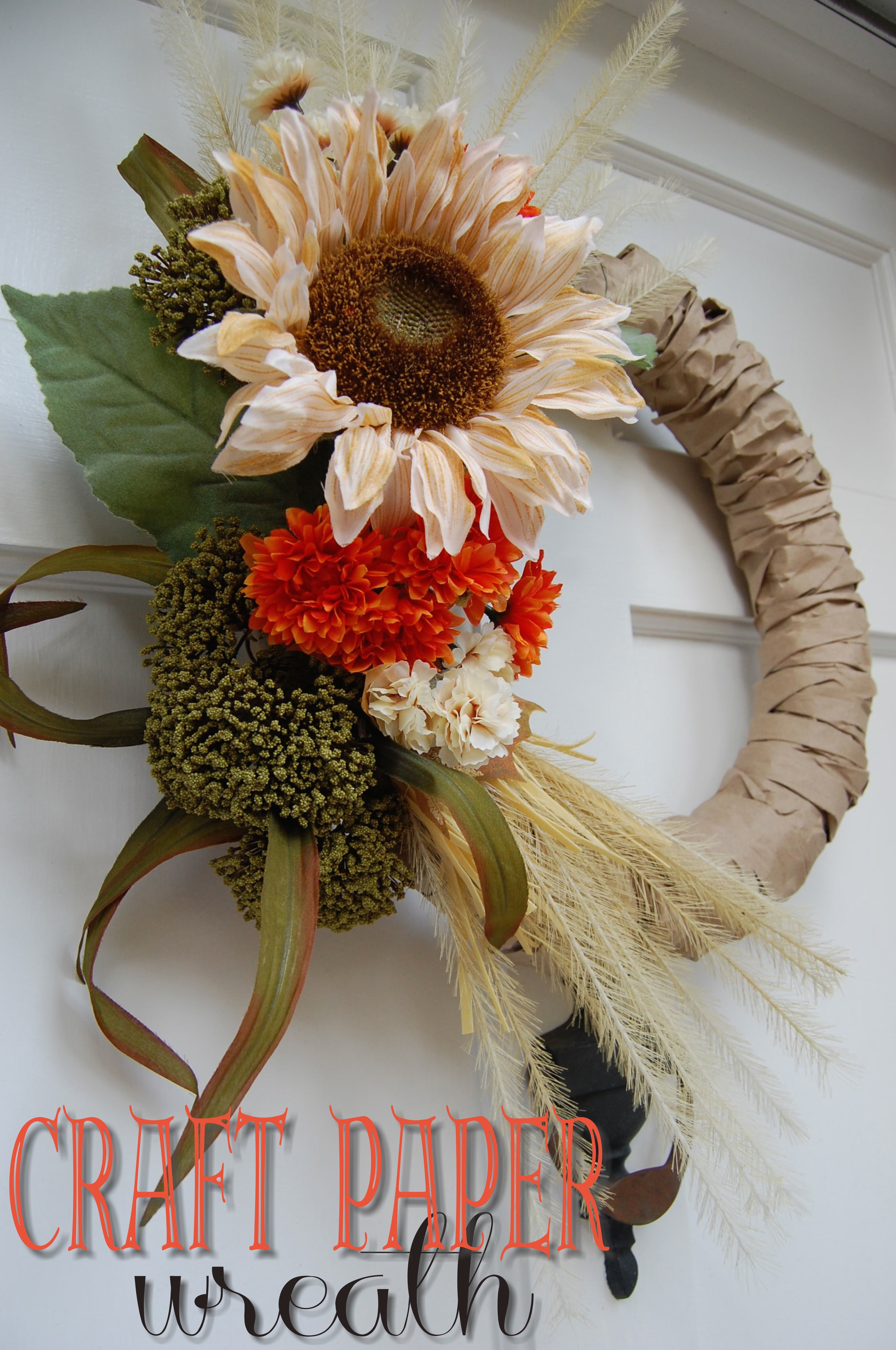 Craft Paper Wreath