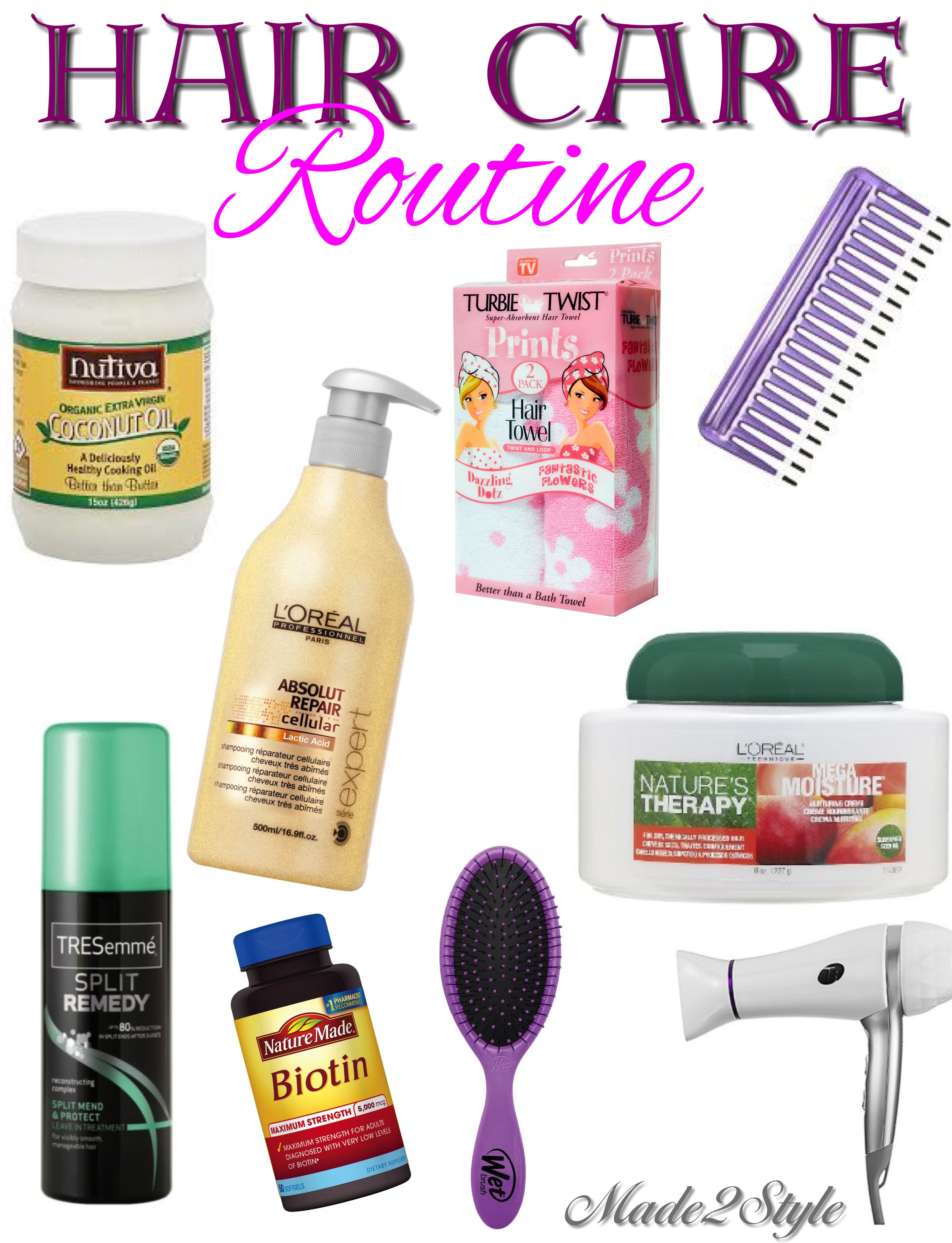 Hair Care Routine