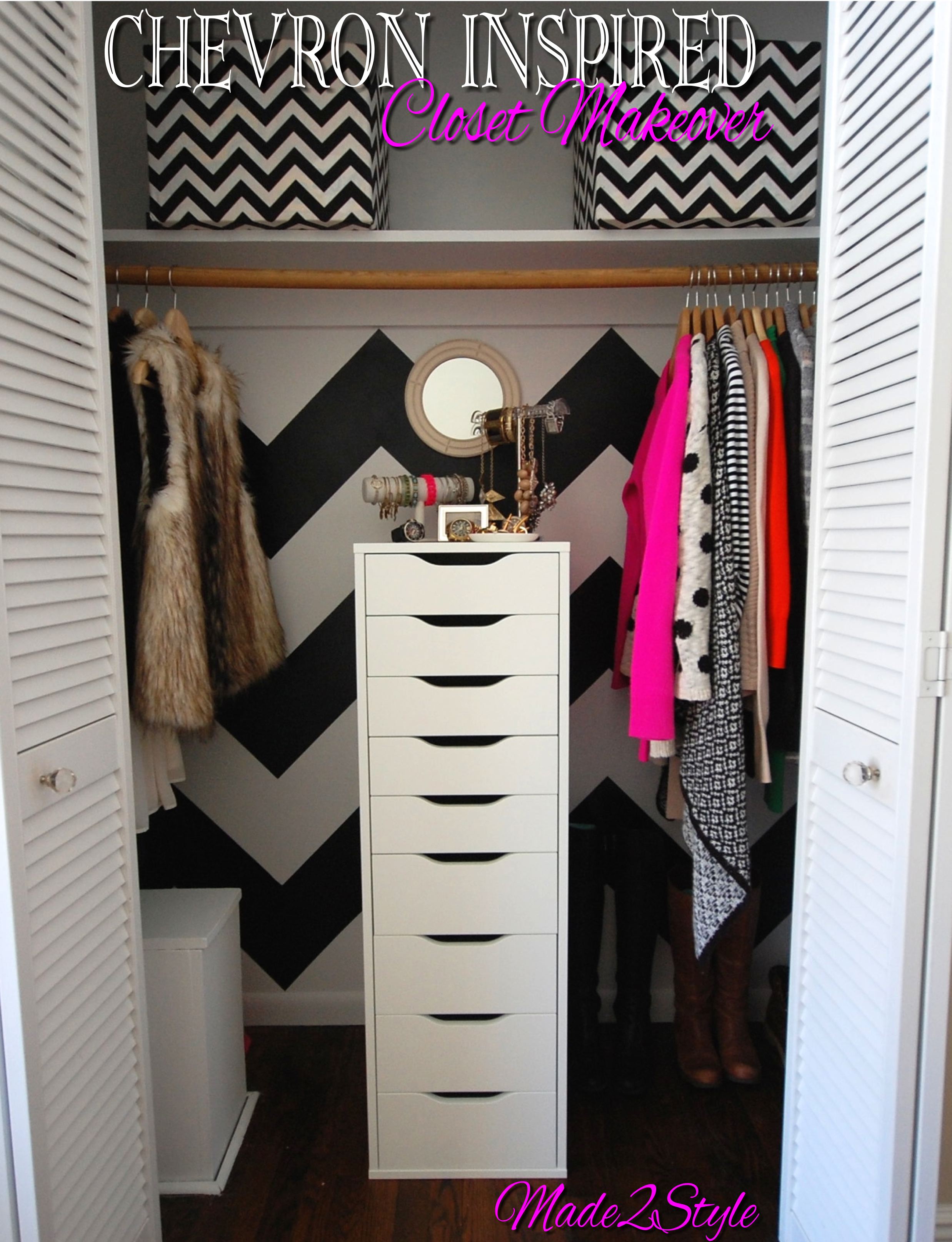 How to Paint a Chevron Wall