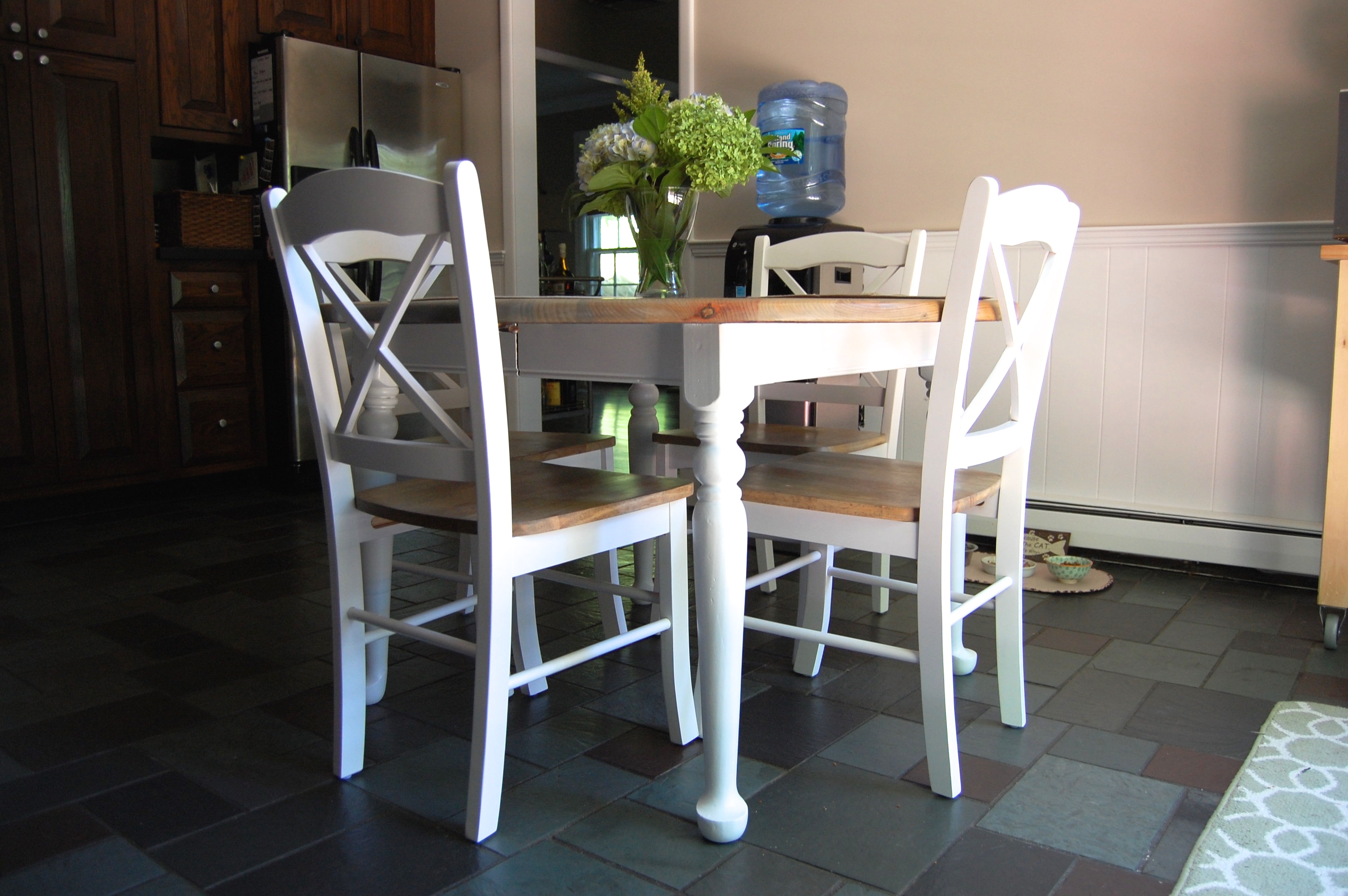 Kitchen Table Makeover via Made2Style