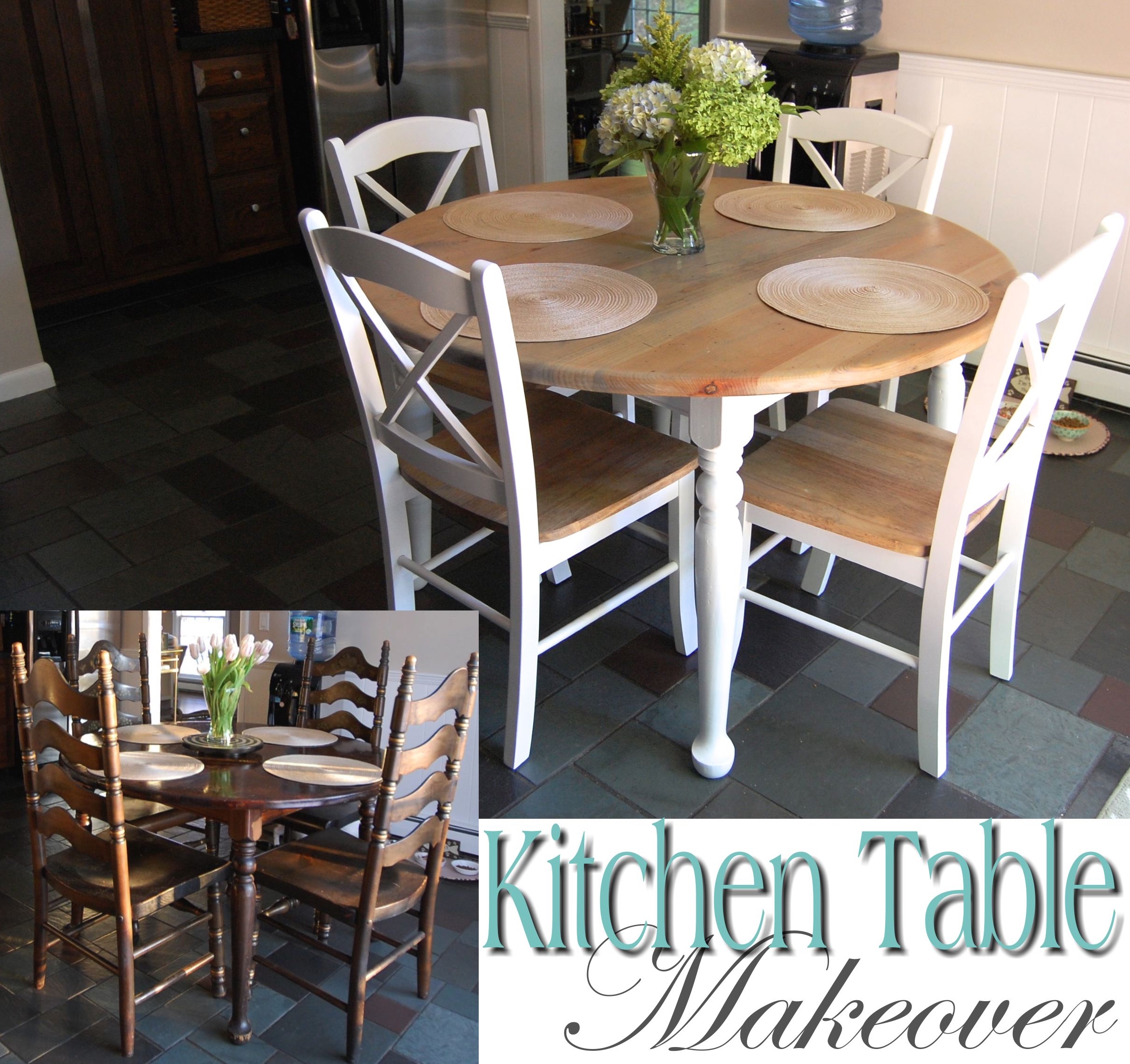 Kitchen Table Makeover