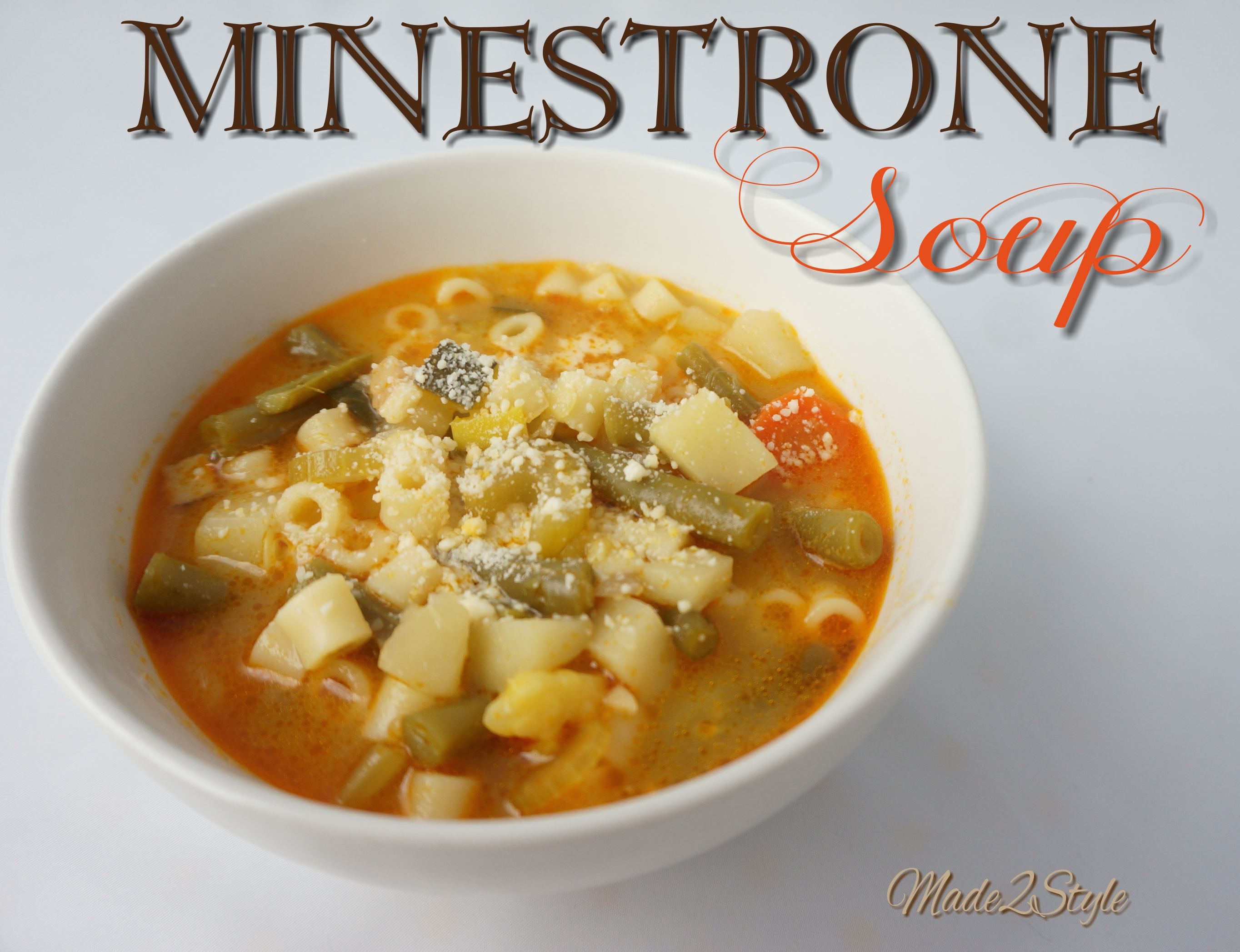 Minestrone Soup I Made2Style