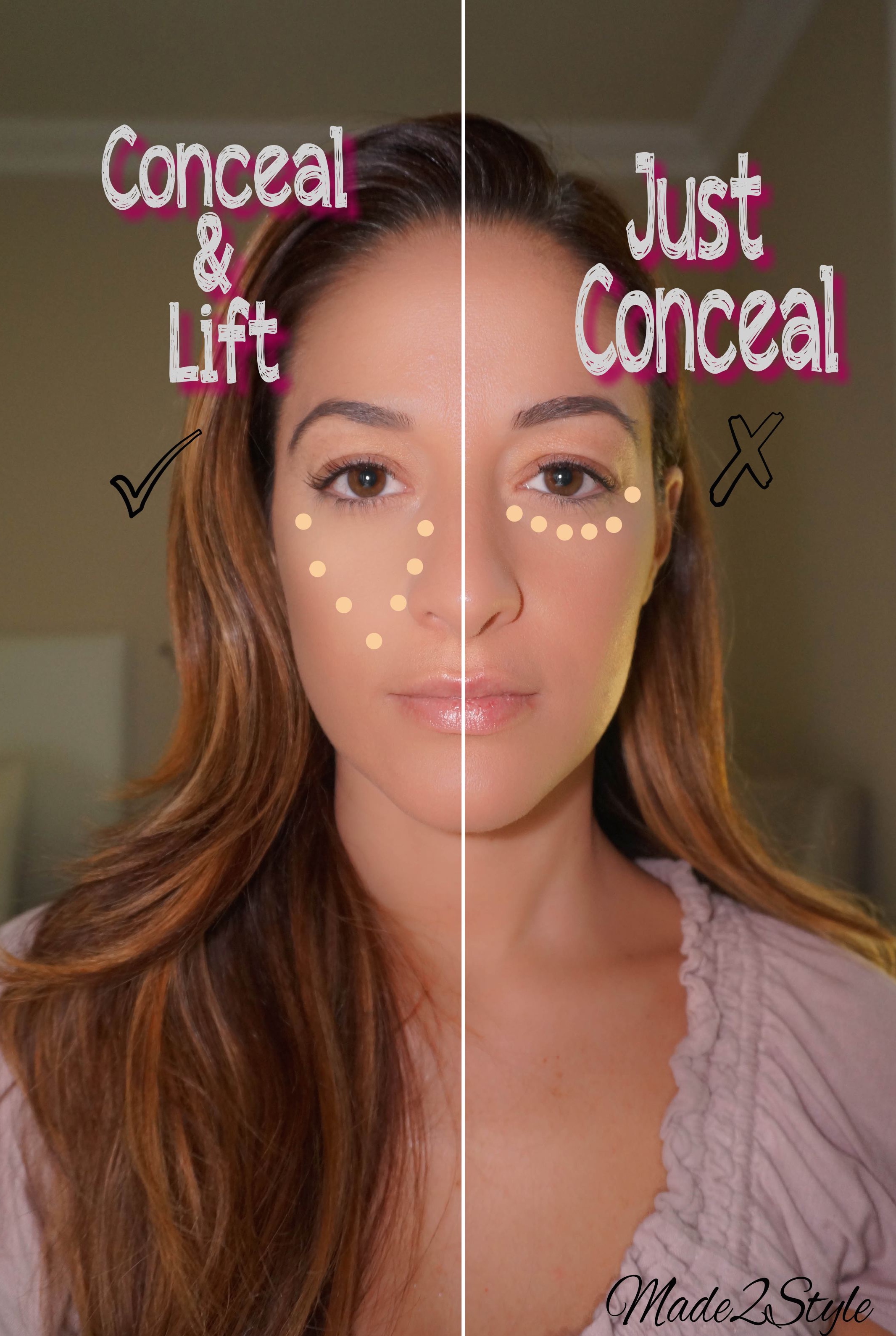 How To Properly Apply Concealer I Made2Style