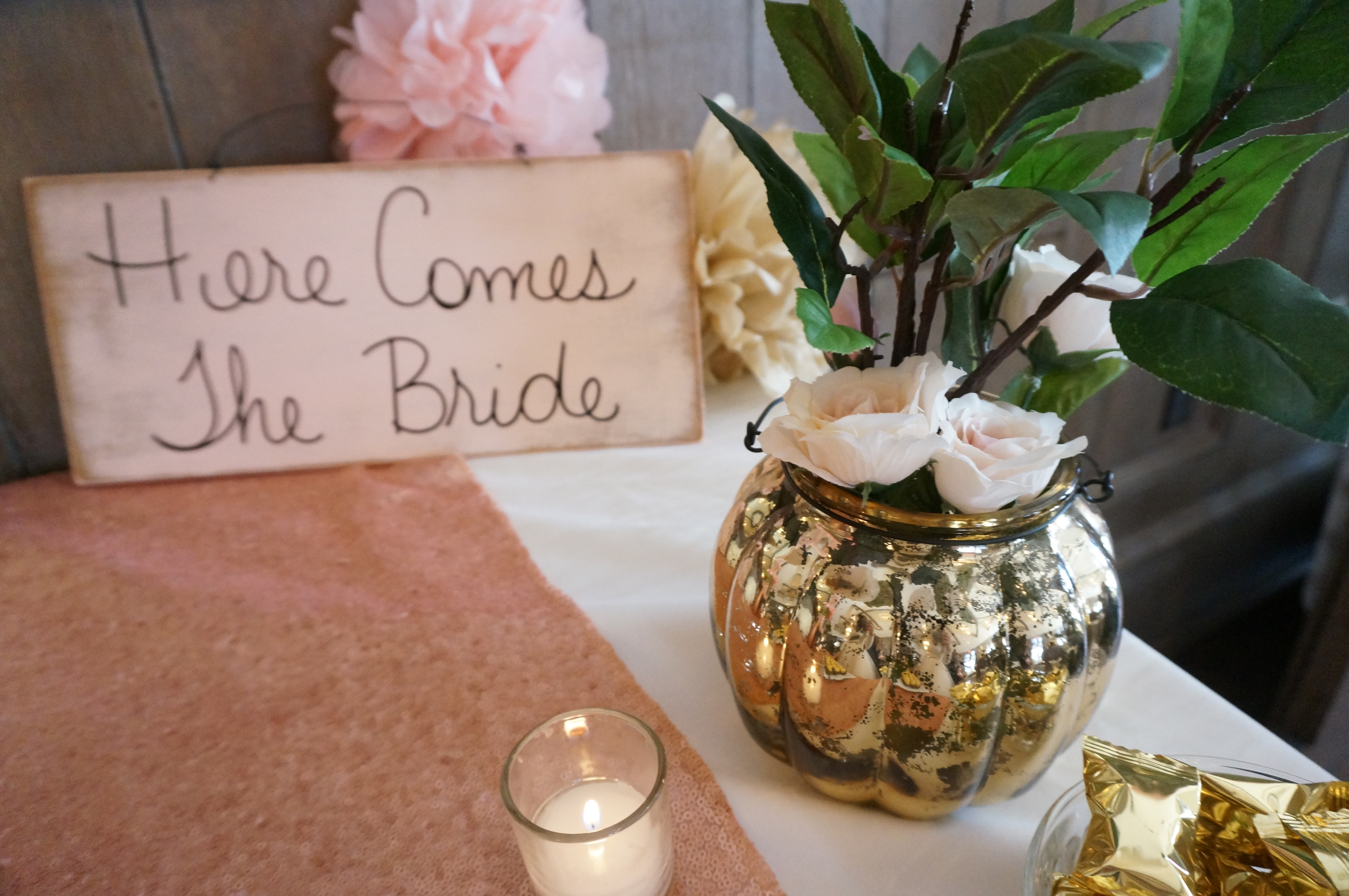 Blush & Gold Bridal Shower