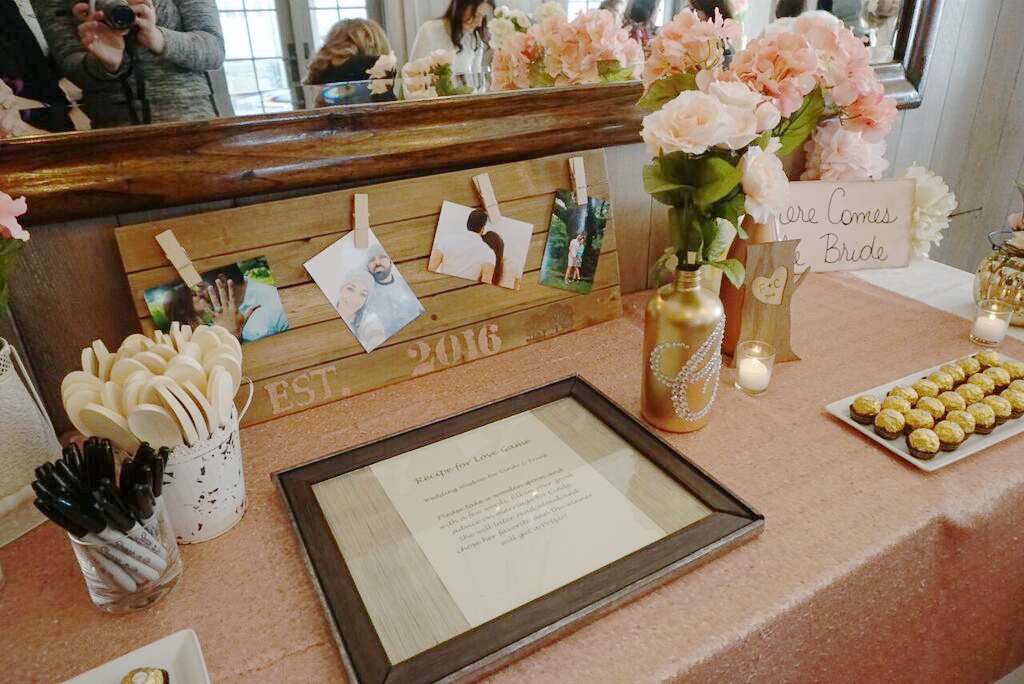 Blush & Gold Bridal Shower