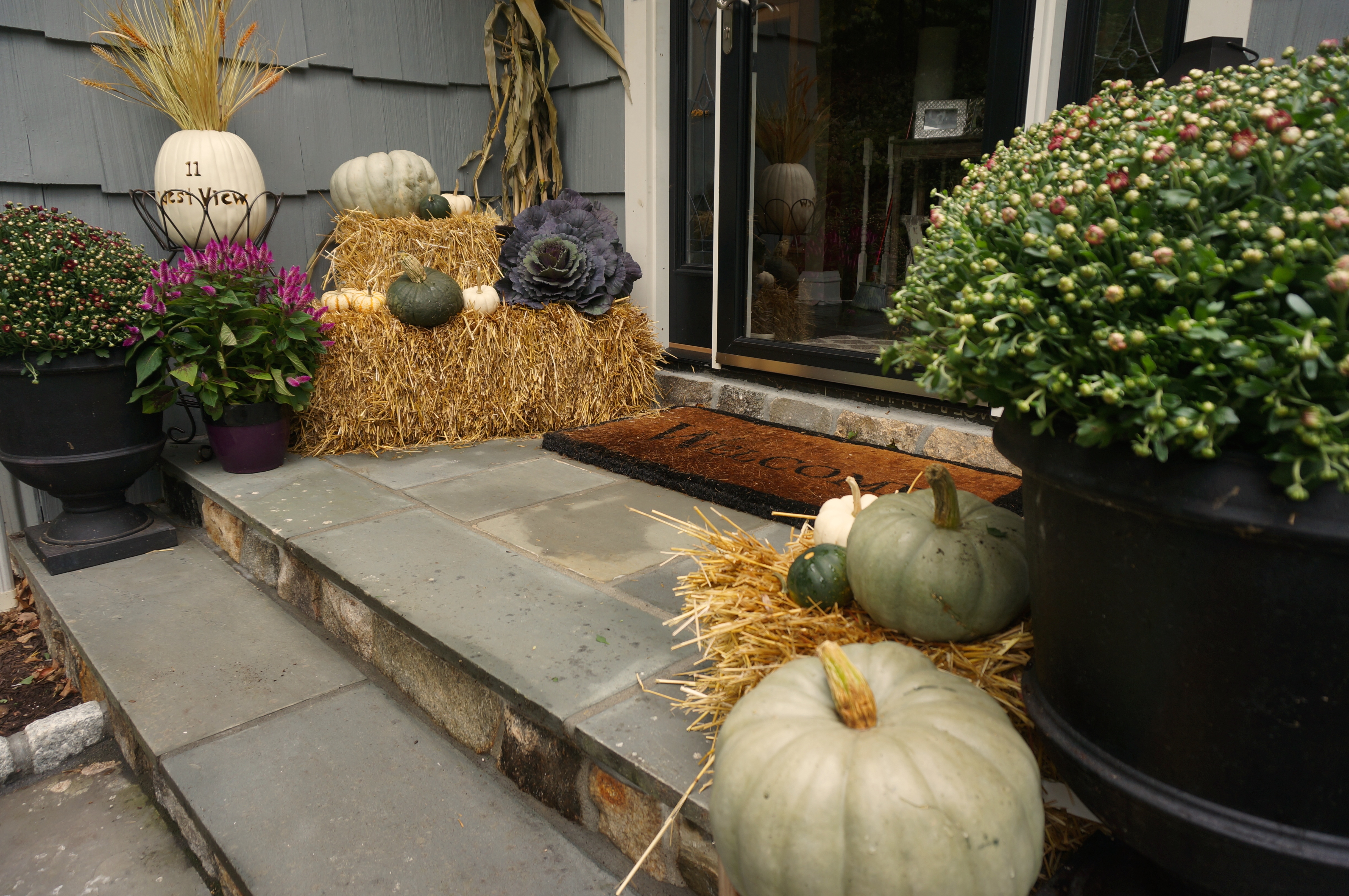 Fall Pumpkin Centerpiece