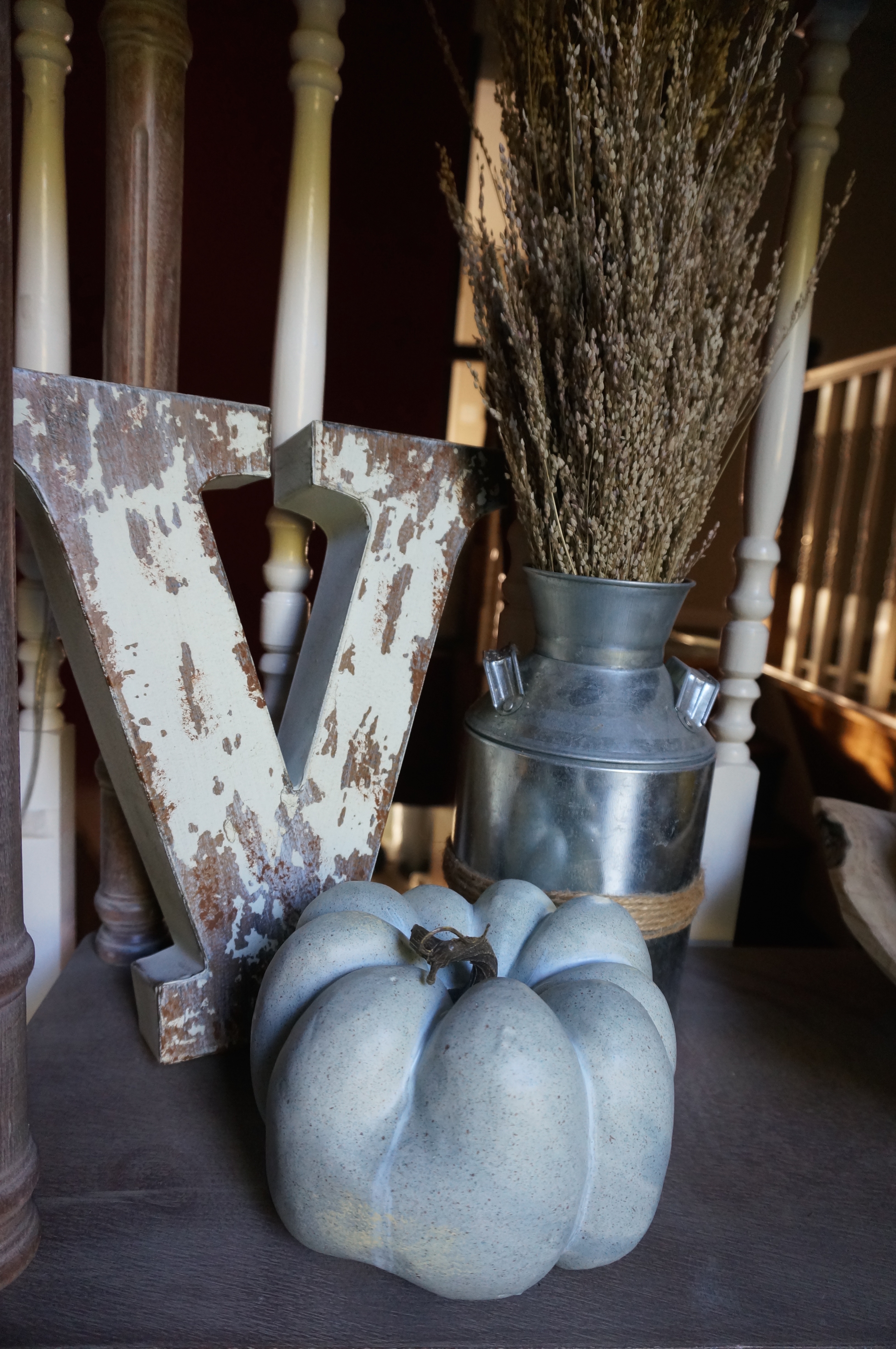 Fall Pumpkin Centerpiece