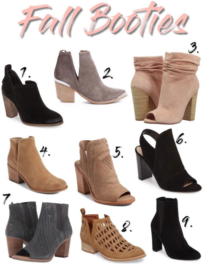 womens booties fall