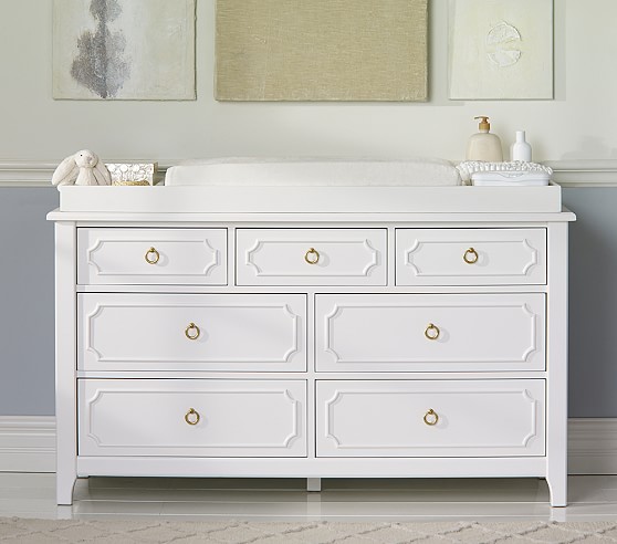 pottery barn changing table top