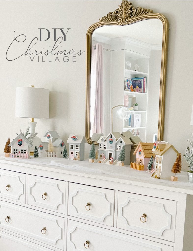 DIY Christmas Village